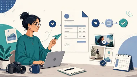 创作者发票模板：品牌合作做完后怎么顺利收款